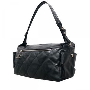 Chanel Paris Biarritz Boston Bag Black